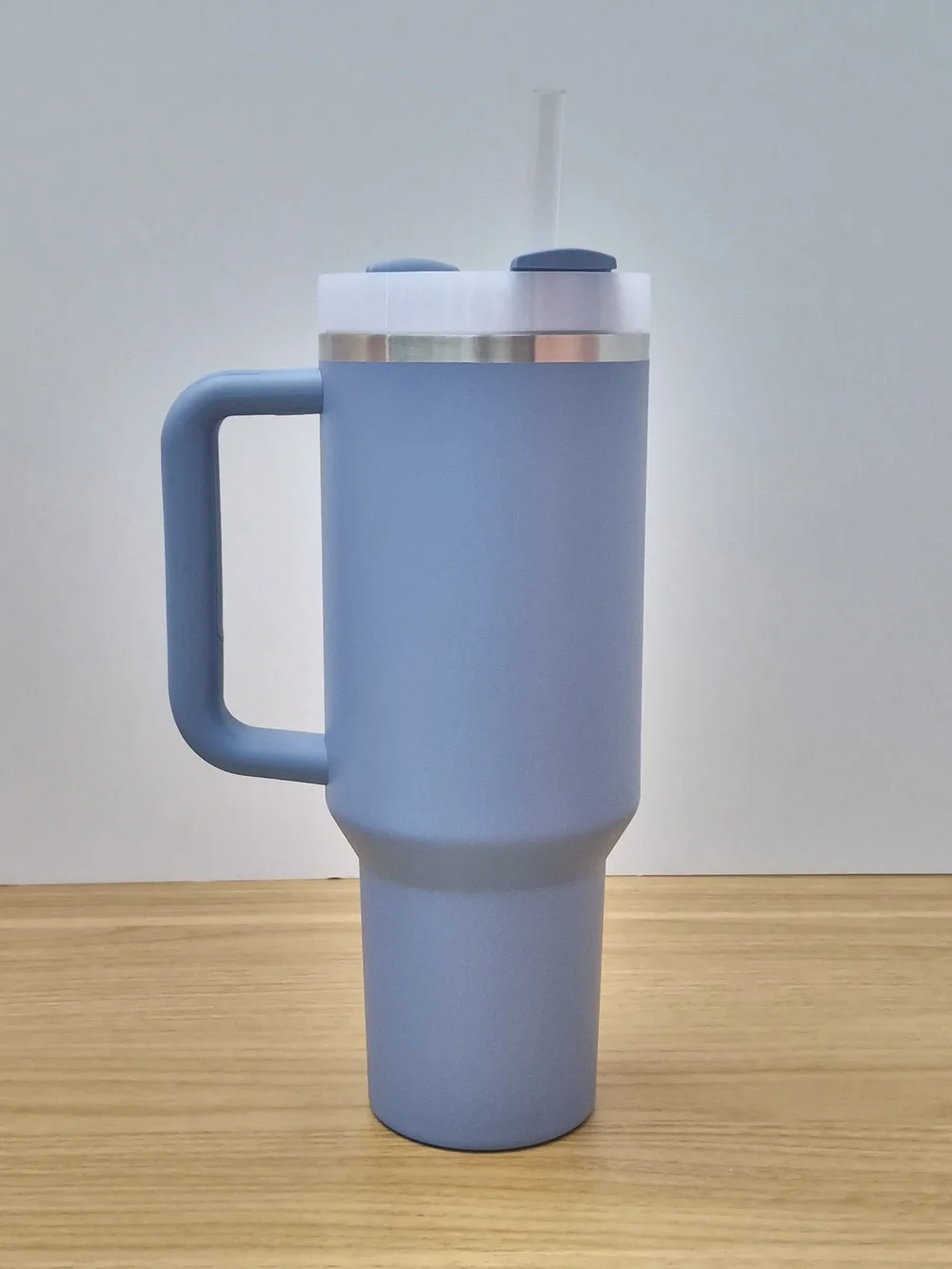 Stanley Quencher 40 oz Tumbler Chambray Blue Discontinued Color NWT - Picture 4 of 6